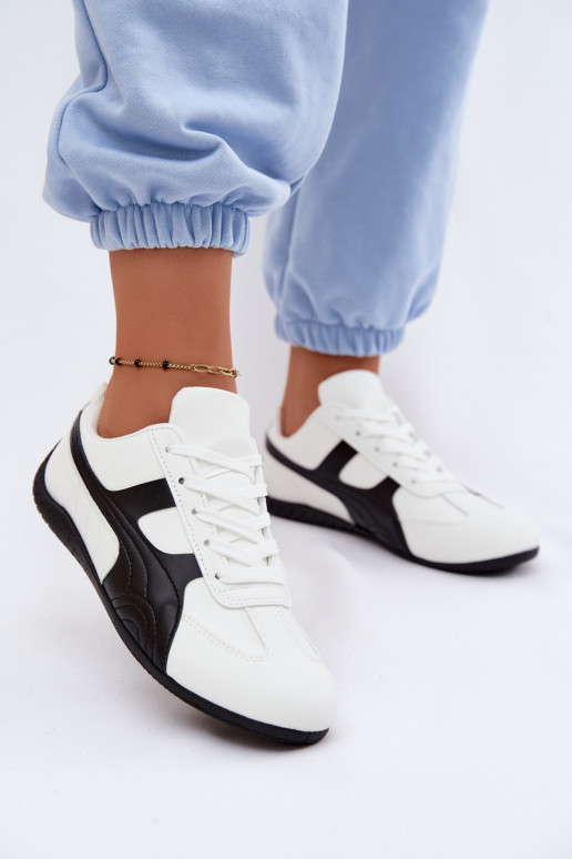 Sneaker modelio moteriški batai baltos spalvos Tai