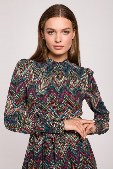 Maxi suknelė su actekų raštu - modelis 2