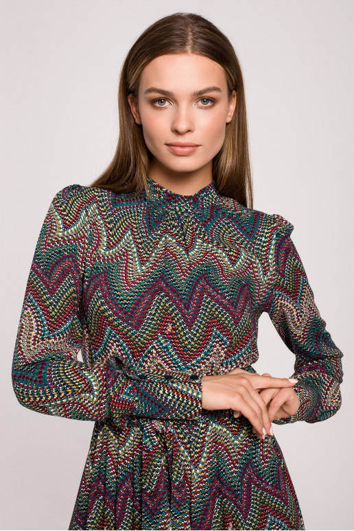 Maxi suknelė su actekų raštu - modelis 2