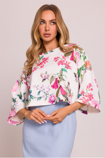 Daugiaspalvė trumpa palaidinė - modelis 2