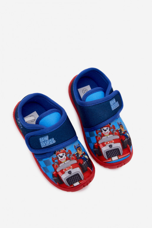 Šlepetės Vaikiški su lipniais užsegimais Paw Patrol tamsiai mėlynos spalvos Lennon