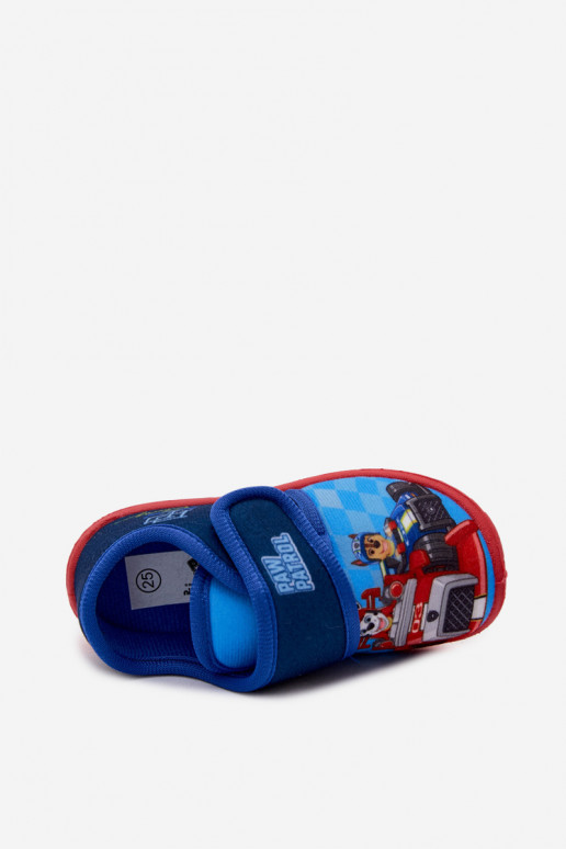 Šlepetės Vaikiški su lipniais užsegimais Paw Patrol tamsiai mėlynos spalvos Lennon