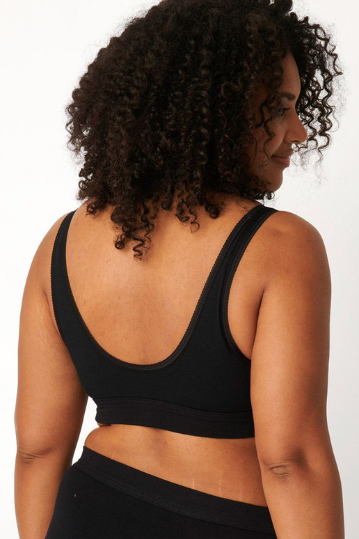 Juodas sportinis liemenukas Sloggi Double Comfort
