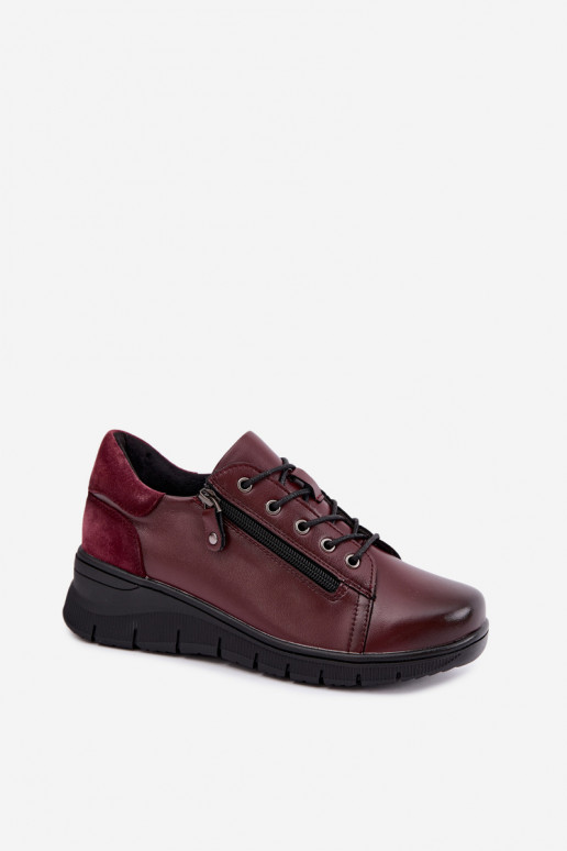   batai   Vinceza 39964 bordo spalvos