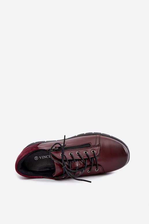   batai   Vinceza 39964 bordo spalvos