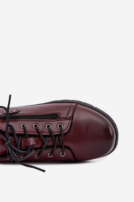   batai   Vinceza 39964 bordo spalvos