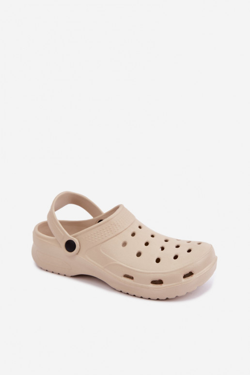 Šlepetės    smėlio spalvos Aderis