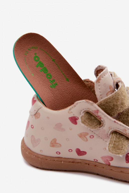   batai  Barefoot Vaikiški   Froddo G2130328-64 smėlio spalvos