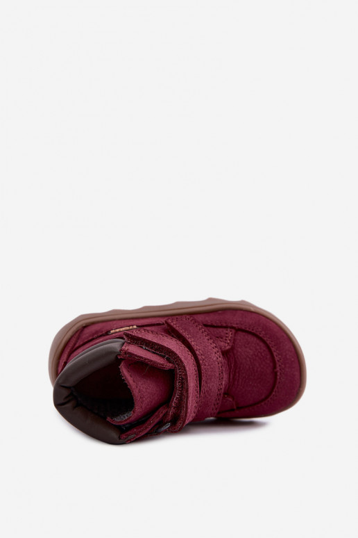    Barefoot Vaikiški FRODDO G2110150-9 bordo spalvos