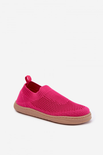 Įsispiriamos šlepetės Barefoot Vaikiški Milami rožinės spalvos Mariselle