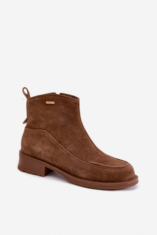   Zomšiniai batai  pašiltinti Big Star UU274601 Camel