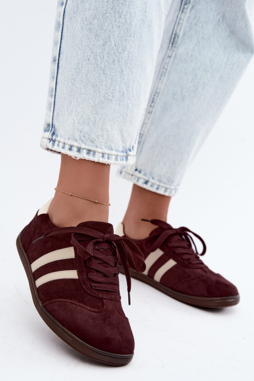  modelio batai  Barefoot bordo spalvos Kessy