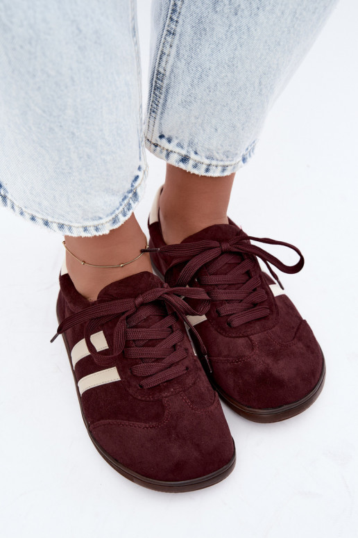  modelio batai  Barefoot bordo spalvos Kessy