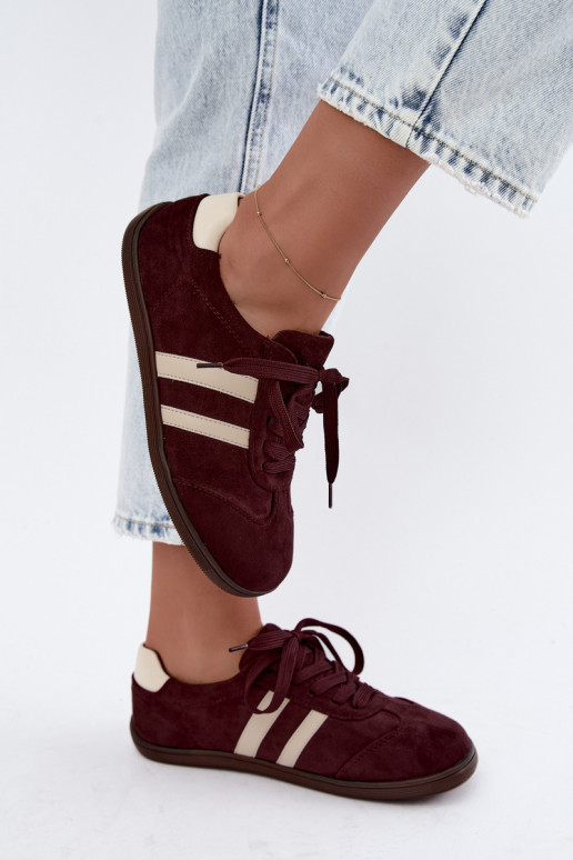  modelio batai  Barefoot bordo spalvos Kessy