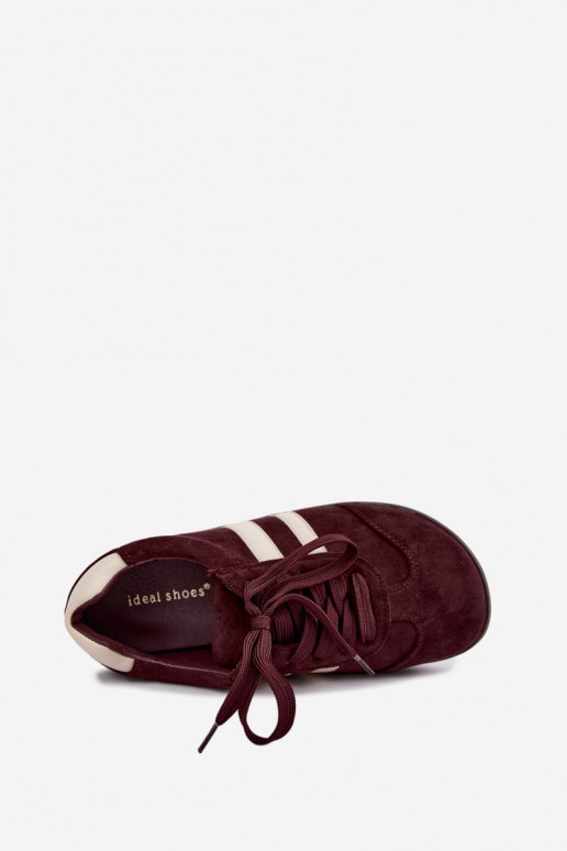  modelio batai  Barefoot bordo spalvos Kessy