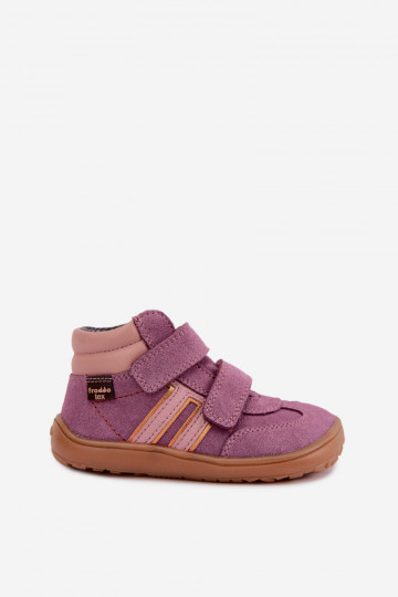   iš zomšos  Barefoot Vaikiški FRODDO G3110285-12 Violetinės spalvos 2