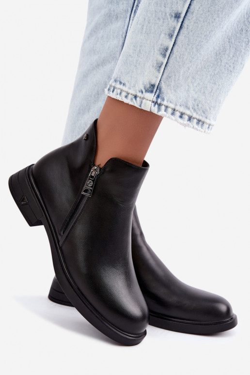Moterišk aulinukai pašiltinti  Vinceza 133112 Juodos spalvos