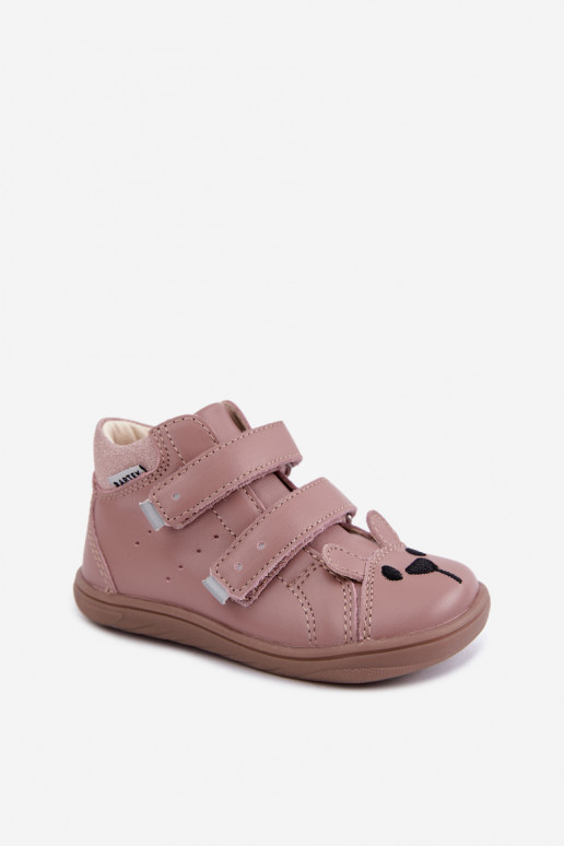   Trzewki Barefoot vaikams Bartek 8631985 rožinės spalvos