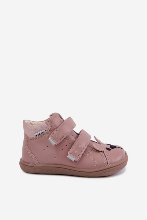   Trzewki Barefoot vaikams Bartek 8631985 rožinės spalvos