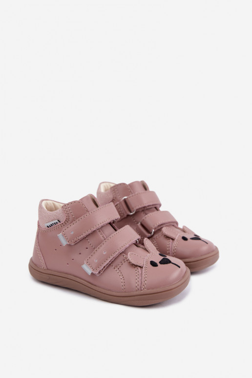   Trzewki Barefoot vaikams Bartek 8631985 rožinės spalvos