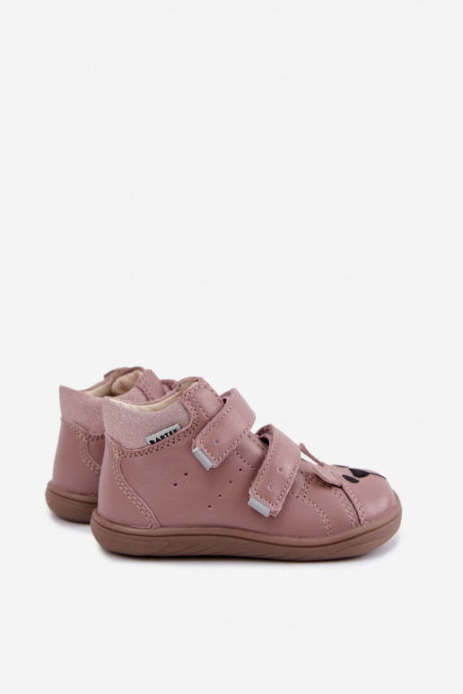   Trzewki Barefoot vaikams Bartek 8631985 rožinės spalvos