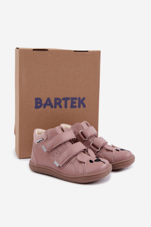   Trzewki Barefoot vaikams Bartek 8631985 rožinės spalvos
