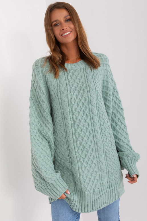 Ilgas džemperis Wool Fashion Italia
