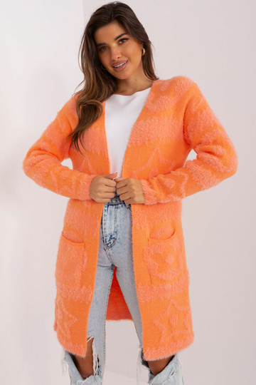 Atsegtas kardiganas Wool Fashion Italia