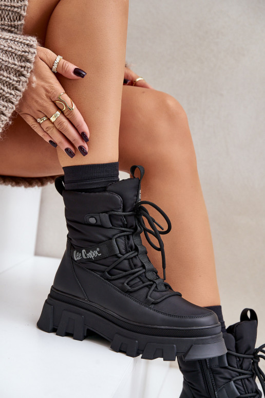 sniego batai   Lee Cooper LCJ-24-47-3144 Juodos spalvos