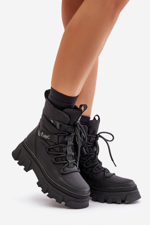 sniego batai   Lee Cooper LCJ-24-47-3144 Juodos spalvos