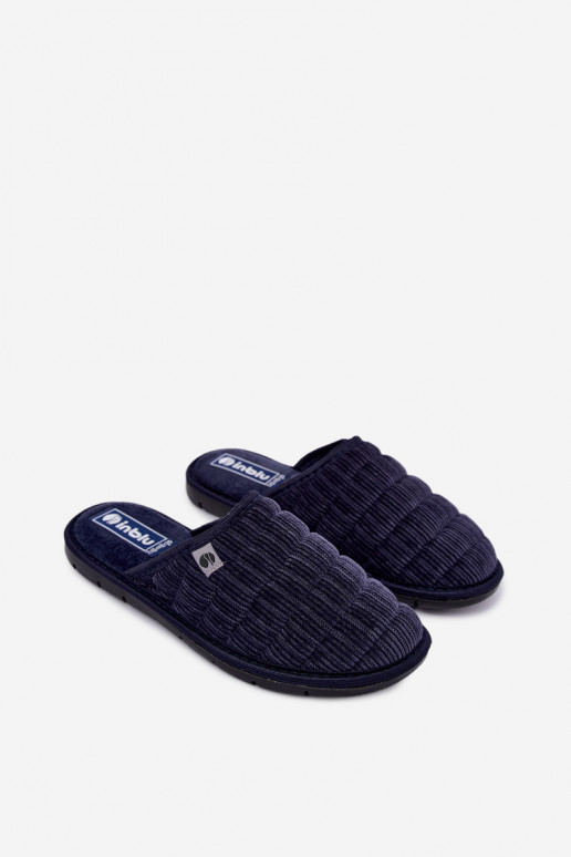 Šlepetės  Inblu 91000034 tamsiai mėlynos spalvos