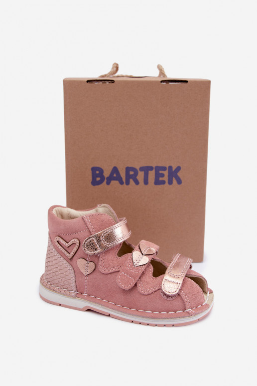 Moteriškos basutės  vaikams Bartek 8550069 rožinės spalvos
