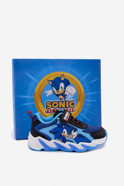  modelio batai berniukams Sonic su žėrinčiu padu 8702946 tamsiai mėlynos spalvos