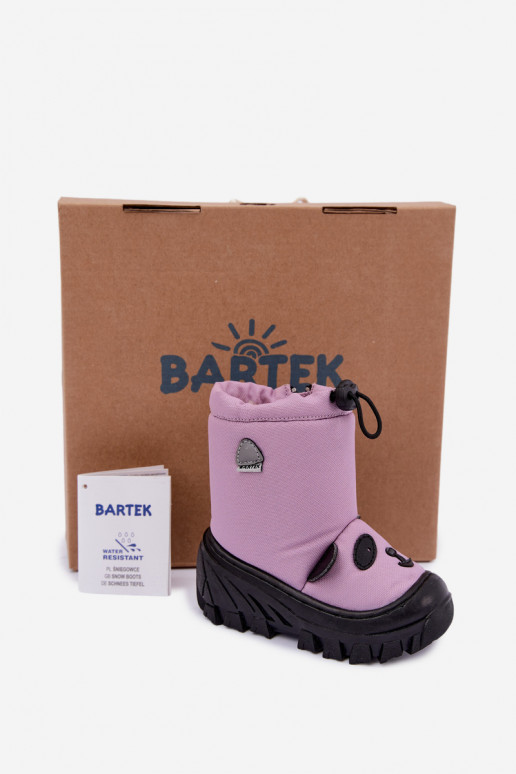 sniego batai Vaikiški Z atsparūs vandeniuigo u Bartek 11045801 Violetinės spalvos