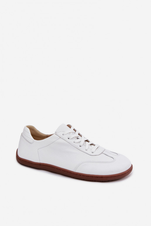   Laisvalaikio bateliai Barefoot Zazoo N1243 baltos spalvos