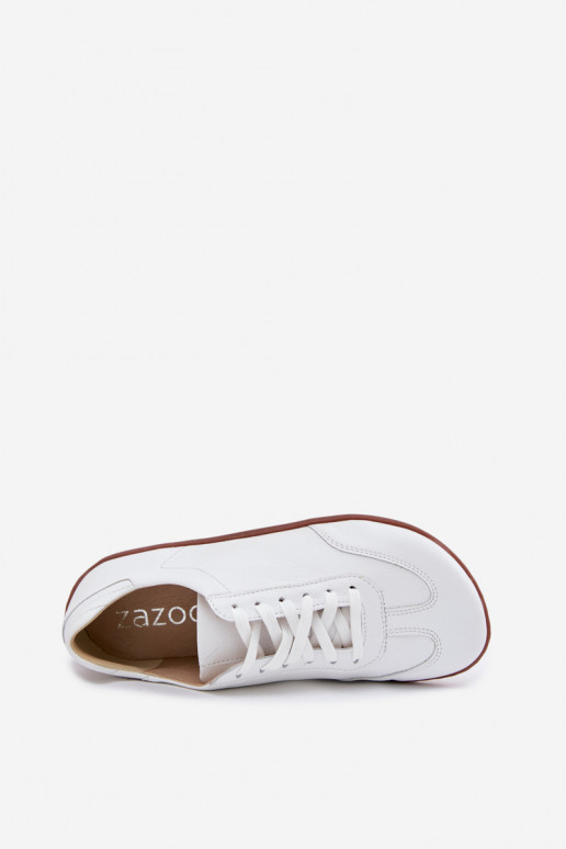   Laisvalaikio bateliai Barefoot Zazoo N1243 baltos spalvos
