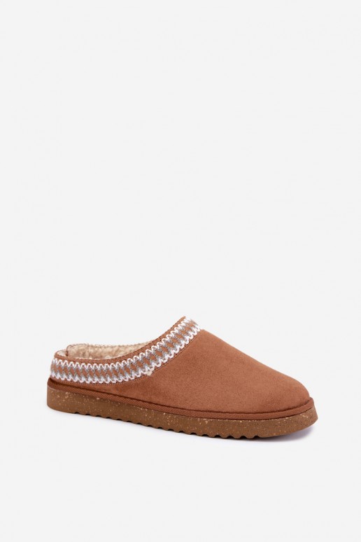 batai naminės Šlepetės  Z Haftem Inblu EY000030 Camel