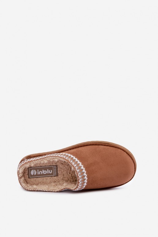 batai naminės Šlepetės  Z Haftem Inblu EY000030 Camel