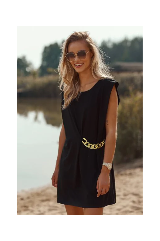 Suknelė su grandine šone Makadamia