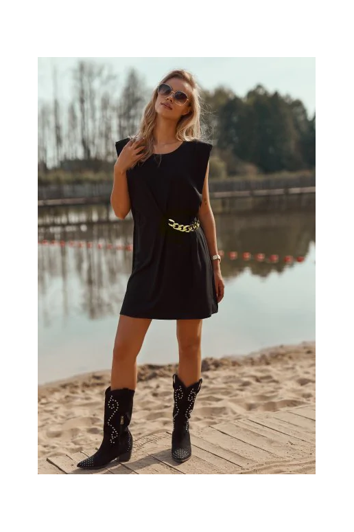 Suknelė su grandine šone Makadamia
