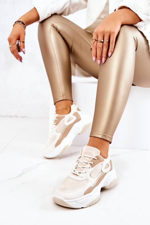 Sportinio stiliaus batai smėlio... Sportinio stiliaus batai smėlio...