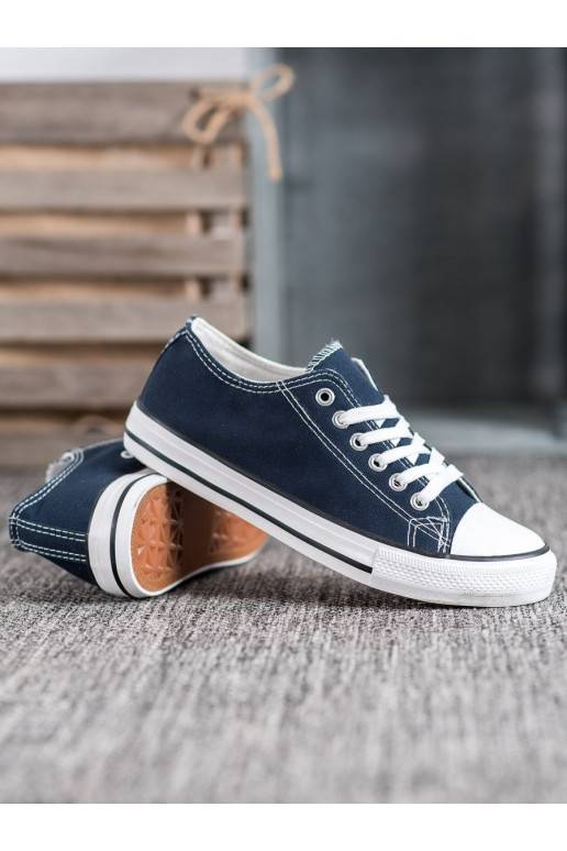 Klasikinio modelisio CIEMNOMėlynos spalvos laisvalaikio batai 