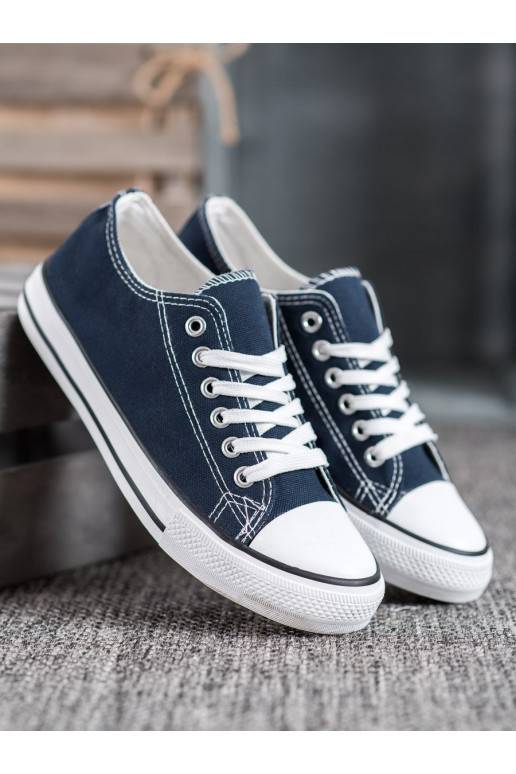 Klasikinio modelisio CIEMNOMėlynos spalvos laisvalaikio batai 