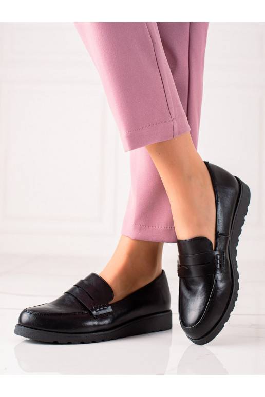 Klasikinio modelisio juodos spalvos batai 