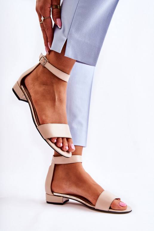 Sandalai smėlio spalvos Shanley