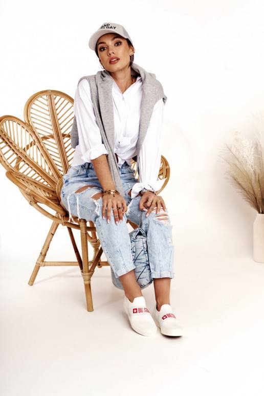 Sportbačiai baltos spalvos Sportbačiai baltos spalvos