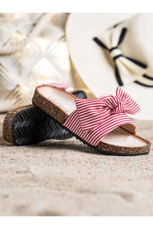 Šlepetės w paski Vinceza