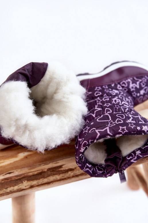 Vaikiški sniego batai violetinės...