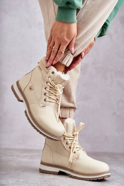 Šilti aulinukai smėlio spalvos Liv Šilti aulinukai smėlio spalvos Liv