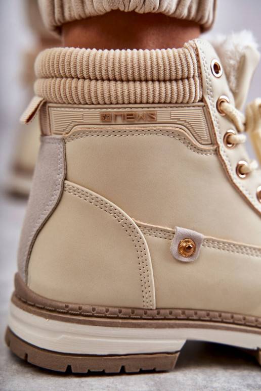 Šilti aulinukai smėlio spalvos Liv Šilti aulinukai smėlio spalvos Liv